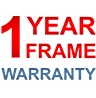 1 year warranty logo